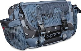 Сумка Supreme Waist Bag Blue Chocolate Chip Camo, синий ss20b5 blue chocolate chip camo | blue