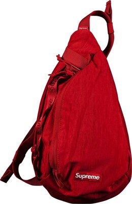Сумка Supreme Sling Bag Dark Red, красный fw20b11 dark red | red