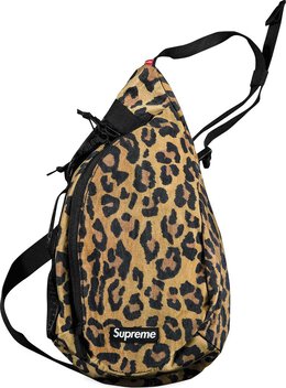 Сумка Supreme Sling Bag Leopard, коричневый fw20b11 leopard | brown