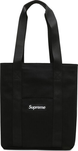 Сумка Supreme Canvas Tote Black, черный fw21b26 black | black