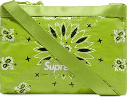 Сумка Supreme Bandana Tarp Side Bag Bright Green, зеленый ss21b21 bright green | green