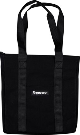 Сумка Supreme Canvas Tote Black, черный fw20b25 black | black