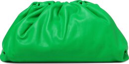 Сумка Bottega Veneta The Pouch Large Clutch Parakeet/Silver, зеленый 576227 vcp40 3724 | green