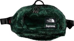 Сумка Supreme x The North Face Faux Fur Waist Bag Green, зеленый fw20b16 green | green