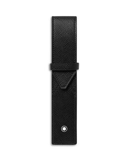 Кожаный клатч Montblanc Sartorial на одну ручку, черный 4618131 | black