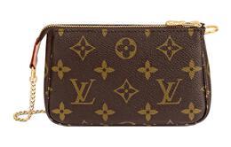 Сумка Louis Vuitton Pochette Accessoires Monogram Mini, коричневый m58009