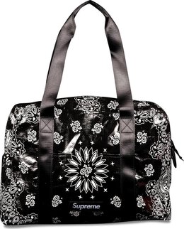 Сумка Supreme Bandana Tarp Small Duffle Bag Black, черный ss21b20 black | black
