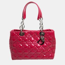 Christian Dior Pink Leather Lady Christian Dior Tote Bag 1091487
