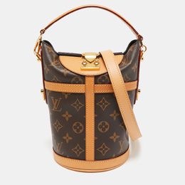 Louis Vuitton Monogram Canvas and Leather Duffle Bag 1087747