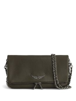 Zadig & Voltaire Rocky leather clutch bag 26420224