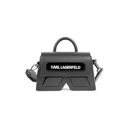 Сумка мессенджер Karl Lagerfeld, фактура гладкая, черный 103718765816