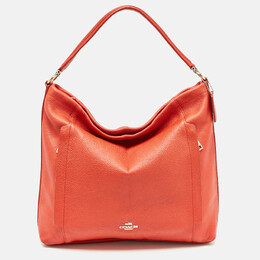 Coach Red Leather Large Scout Hobo 1092861