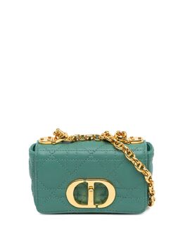 Christian Dior 2021 Micro Calfskin Cannage Supple Caro crossbody bag 27375789