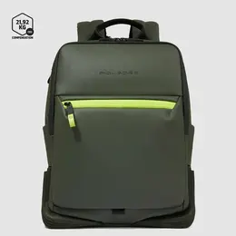 Рюкзак торба Piquadro, зеленый 802393762