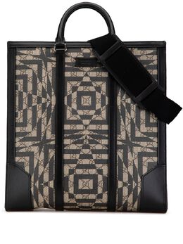Gucci 2000-2015 GG Supreme Caleido Vertical Tote satchel 28070433
