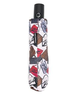 Karl Lagerfeld logo-print umbrella 27868576