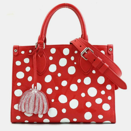 Louis Vuitton Monogram Empreinte Yayoi Kusama OnTheGo PM Shoulder Bag 1094726