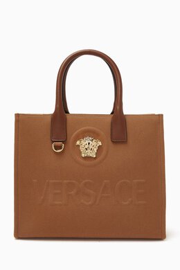 Versace Small La Medusa Tote Bag in Canvas 217892267_195