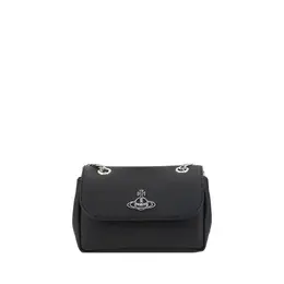 Vivienne Westwood Shoulder Bag with Orb plaque vi5c01000cws0021n401bb