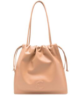 Coccinelle logo-embossed tote bag 27676826