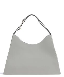 Сумка-Ведро Nuvola l из мелкозернистой кожи Furla, серый wb01246-bx2045-3291s | grau
