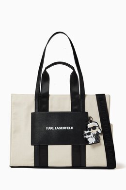 Karl Lagerfeld Logo-print Changing Bag in Canvas 217998516_191