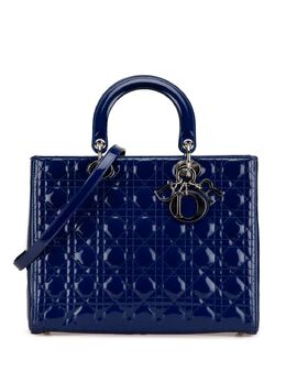Christian Dior 2013 Large Patent Cannage Lady Dior satchel 28131924
