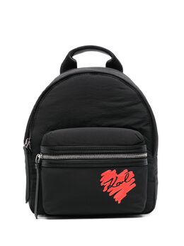 Karl Lagerfeld logo-print backpack 27910773
