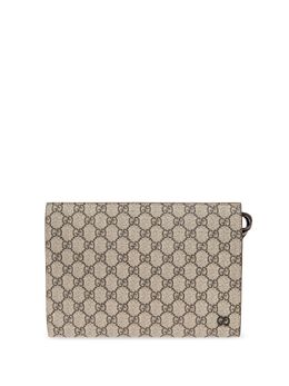 Gucci GG Supreme clutch bag 27856718