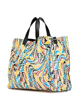 Fendi 2010-2024 Sarah Coleman Leather Vertigo Shopper Tote satchel 28178519