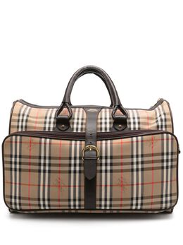 Burberry 1990s Check-print travel bag 27676302