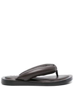 Jil Sander nappa flip flops 28129090