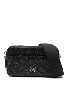 Pinko mini logo-debossed cross body bag 28070083