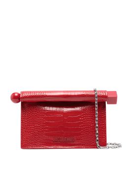 Jacquemus The small Rond Carré clutch 28010714