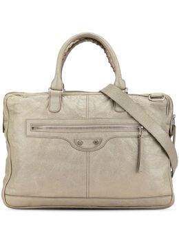 Balenciaga 2001-2010 Lambskin Motocross Classic Bridge satchel 28207823