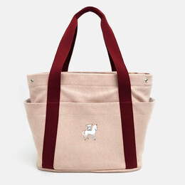 Hermes Terracotta Canvas Cabriole Diper Bag 1096561