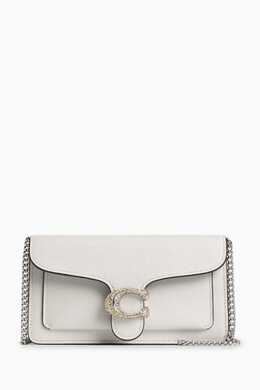 Coach Tabby Chain Clutch in Leather 217774598_26