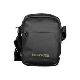Tommy Hilfiger Black Polyethylene Shoulder Bag to-32190