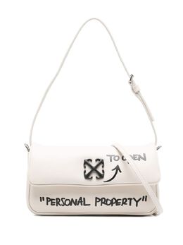 Off-White Jitney 0.7 Quote clutch bag 25838027