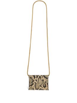 Jil Sander snakeskin-effect folded mini bag 26679548