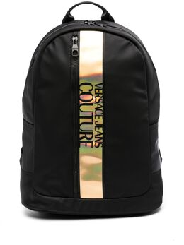 Versace logo-stripe laptop backpack 21478658