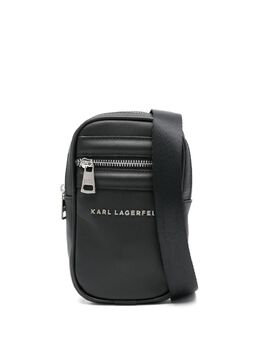 Karl Lagerfeld logo-lettering messenger bag 27869075