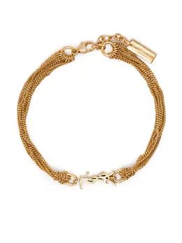 Saint Laurent Cassandre chain bracelet 28011603