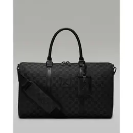 Сумка дорожная Jordan, 25 л, 20х27х47 см, ручная кладь, black out 103689170412