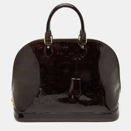 Louis Vuitton Amarante Monogram Vernis Alma GM Bag 1097124