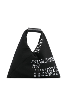 Maison Margiela сумка-тоут с логотипом, черный sb6wd0013p7260 | черный