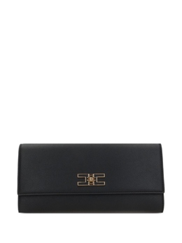 Кожаный клатч Elisabetta Franchi, черный bs32a51e2 | черный