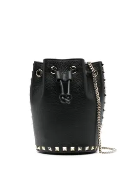 Сумка-ведро Rockstud Valentino Garavani, черный 28127744 | черный