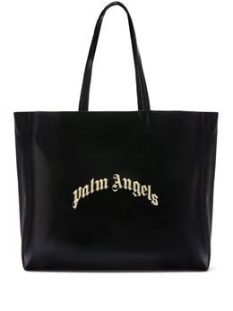 Palm Angels сумка-тоут с логотипом, черный pmna07bs25fab0011003 | черный