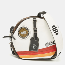 Louis Vuitton White Monogram Canvas LV Airline Boite Chapeau Souple MM Bag 1098894